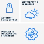 Lacăt cu cheie ABUS Dreptunghiular