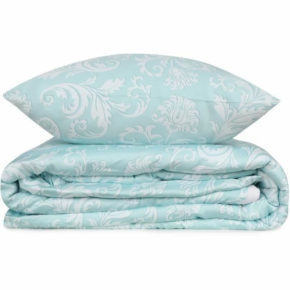 Set husă de pătură Alb Pat 200 3 Piese