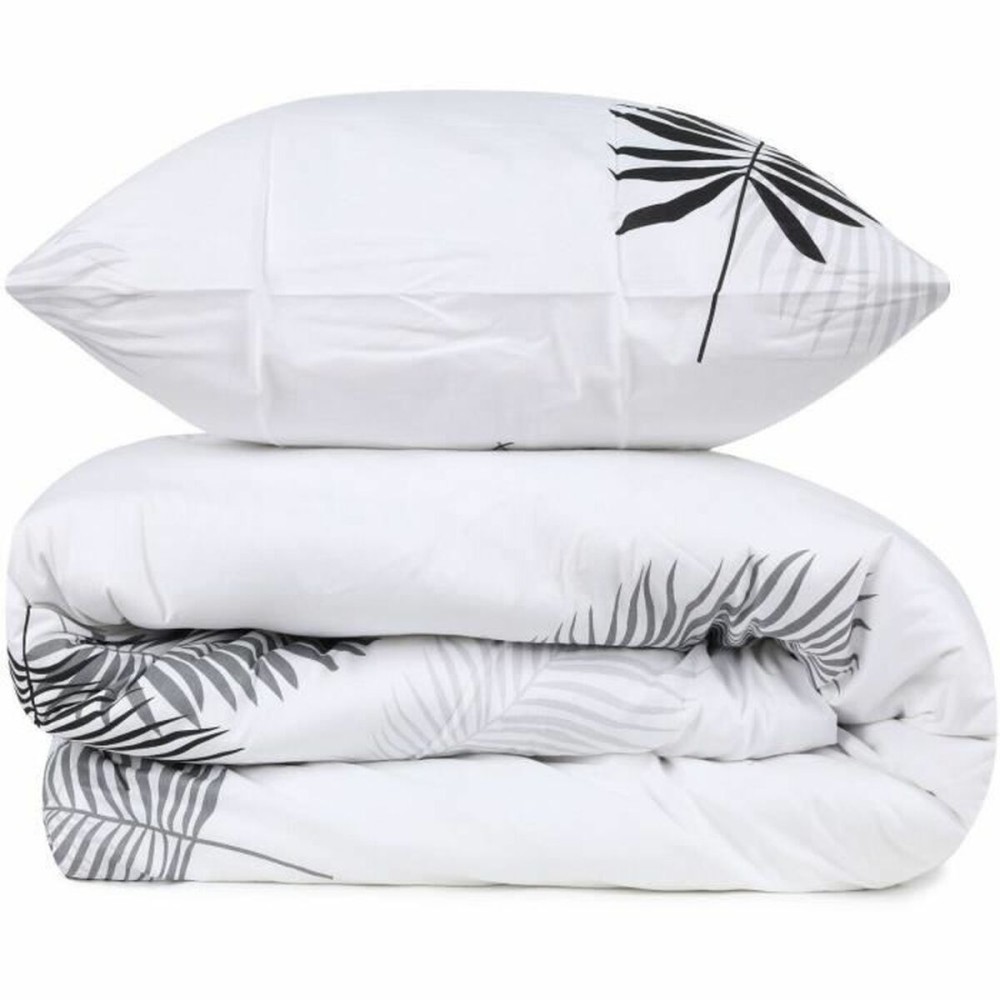 Set husă de pătură Gri Pat 200 3 Piese