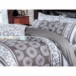 Set husă de pătură Maro Pat 200 3 Piese