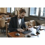 Tastatură Cherry KW 9200 MINI Qwerty Spaniolă Negru