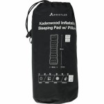 Saltea Gonflabilă Whistler 190 x 59 x 6 cm Negru