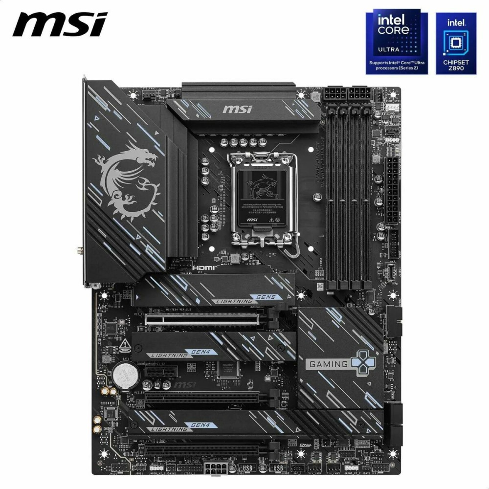 Placă de Bază MSI Z890 GAMING PLUS WIFI Intel Z890 LGA 1851