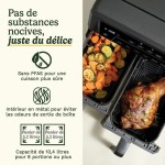 Friteuză cu Aer Cuisinart AFD10XBLE Negru 2400 W 10,4 L
