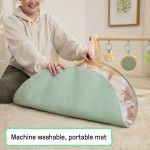 Saltea de joacă Ingenuity WonderWood 81,3 x 81,3 x 47 cm Multicolor