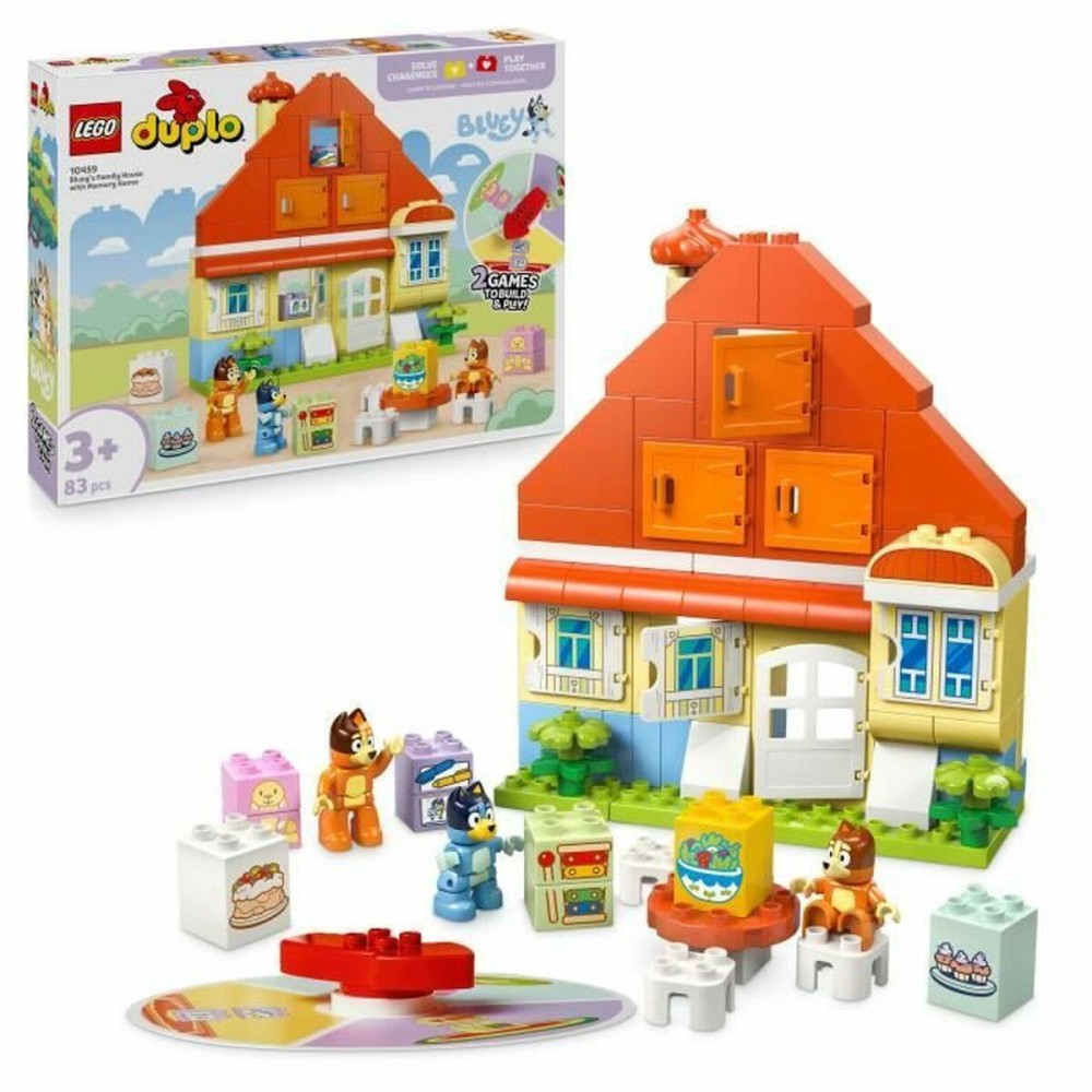 Set de Construcție Lego DUPLO 10459 Bluey's Family House with Memory 83 Piese