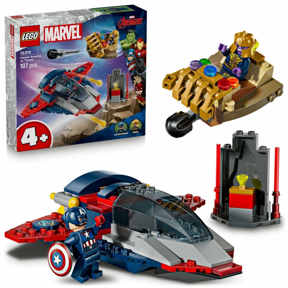 Set de Construcție Lego 76319 Captain America VS Thanos 107 Piese