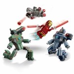 Set de Construcție Lego 76320 Iron Man & War Machine VS Hammer Drones 204 Piese