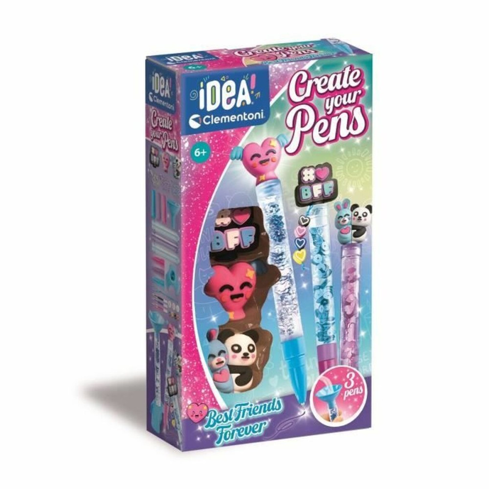 Set de Lucru Manual Clementoni Create your Pens Best Friends