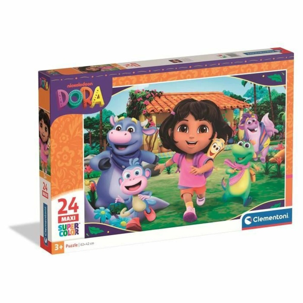 Puzzle Clementoni Dora 62 x 42 cm 24 Piese