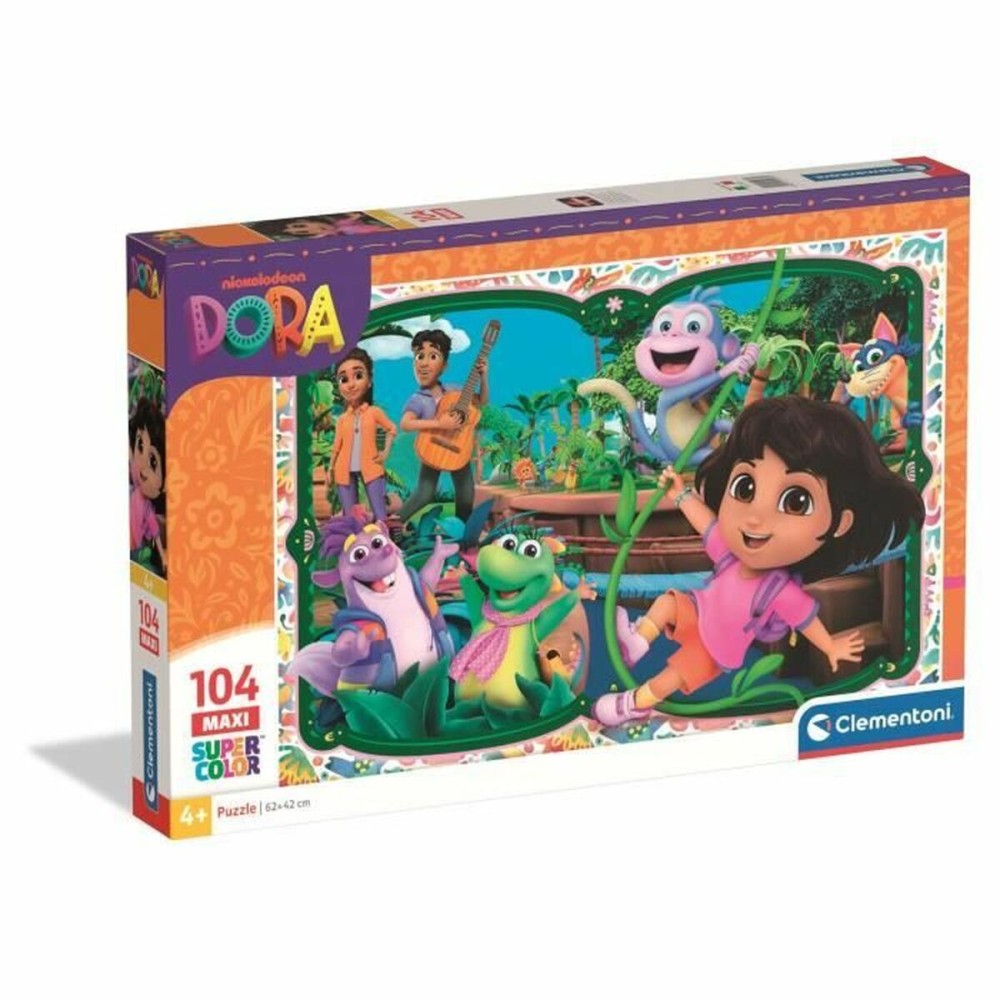 Puzzle Clementoni Dora 62 x 42 cm 104 Piese