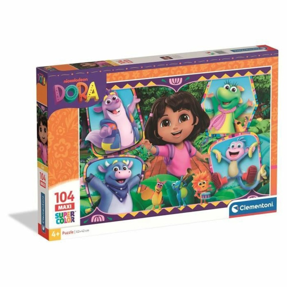 Puzzle Clementoni Dora 62 x 42 cm 104 Piese