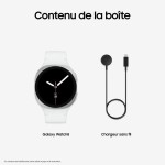 Smartwatch Samsung Watch8 Alb Argintiu 1,3" 40 mm