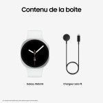Smartwatch Samsung Galaxy Watch8 Argintiu 1,5'' Ø 44 mm