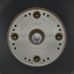 Set de ghivece Elho Gri Plastic Rotund 2 Piese