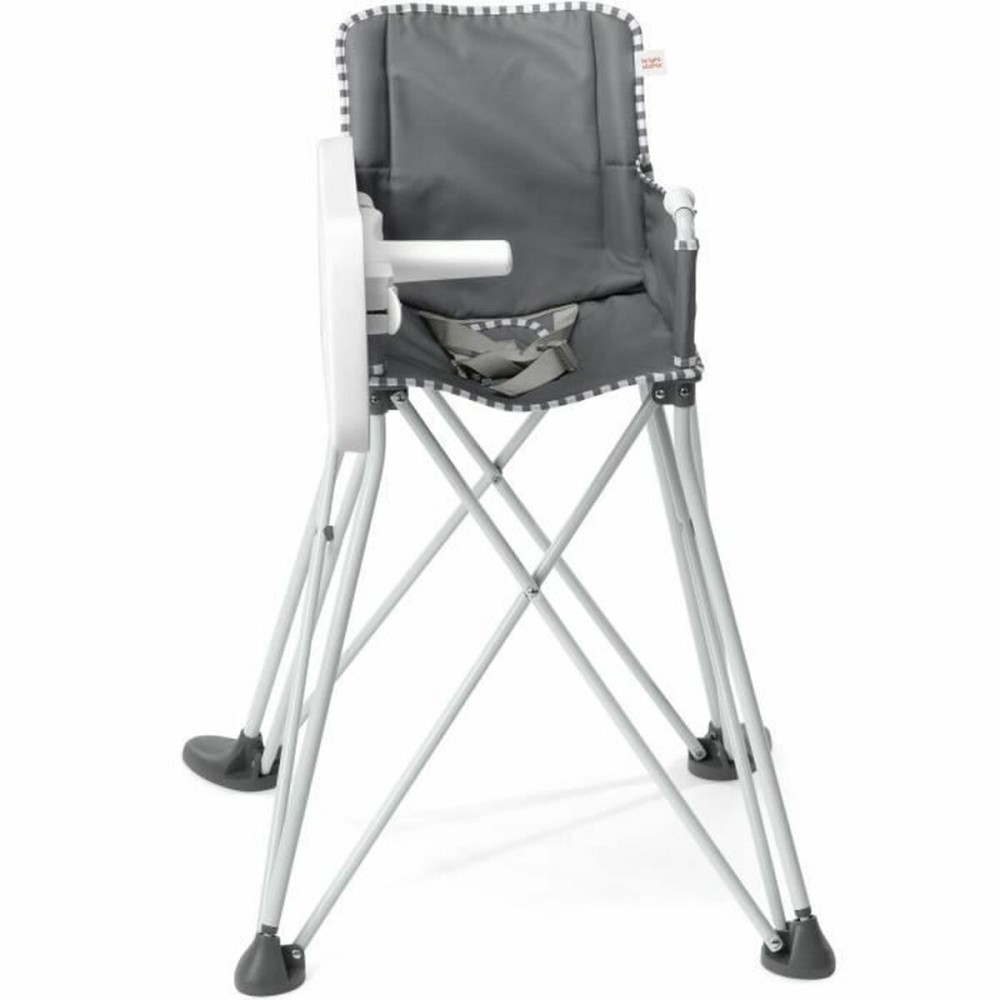 Scaun înalt Bright Starts Pop N Dine Gri