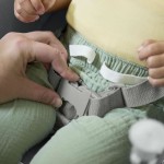 Scaun înalt Bright Starts Pop N Dine Gri