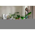 Ghiveci Elho Jazz Alb Liliachiu Plastic Rotund 3 Piese