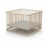 Loc de joacă WEBABY 100 x 100 cm Bej