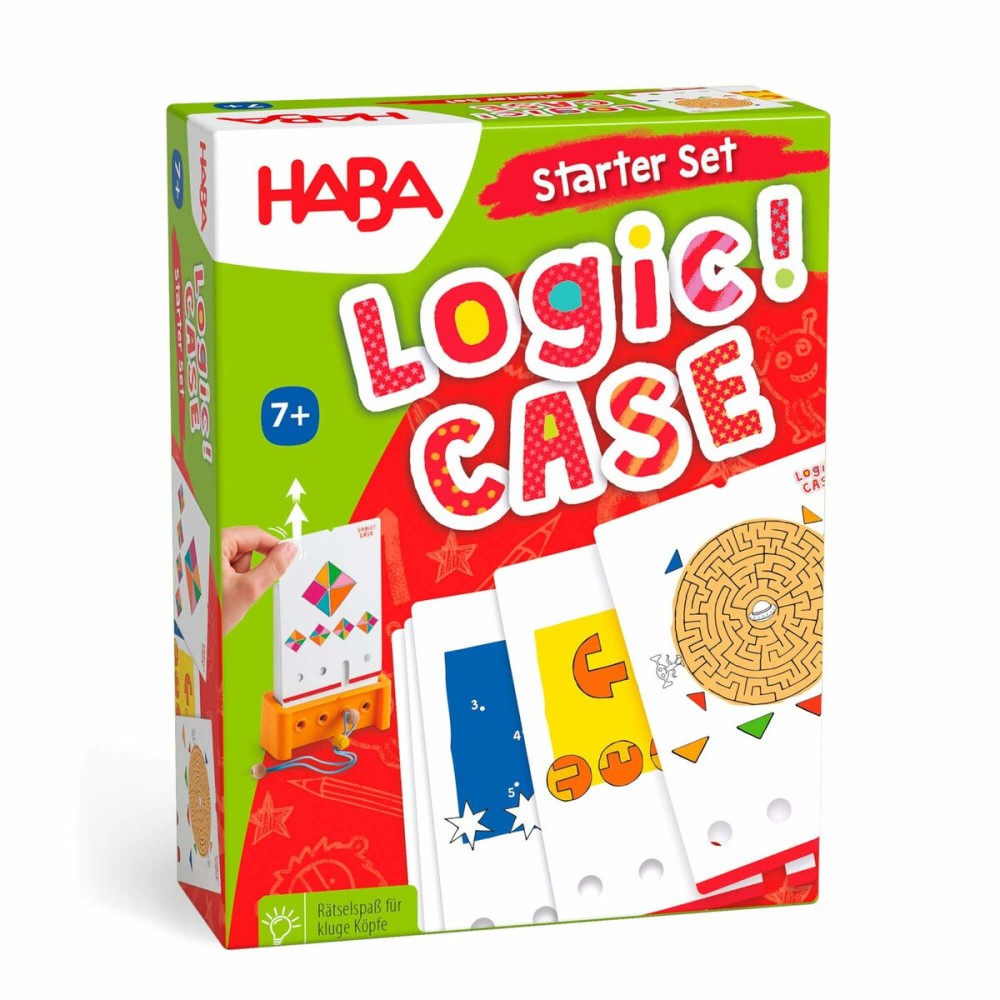 Joc de Masă HABA Logic Case Starter Set 14 x 6 x 18 cm