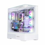 Unitate Semi-tower ATX Zalman P40 Prism Plus Alb