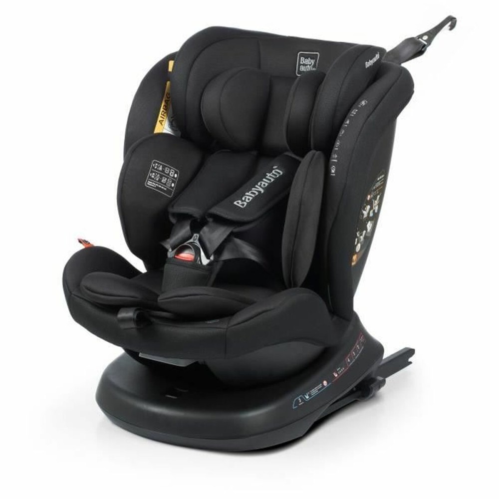Scaun Auto Babyauto RODIA Negru 0 (de 0 a 10 kilos) I (9 - 18 kg) II (15-25 kg) III (22 - 36 kg) Infantil ECE R129/04