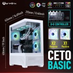 Unitate Semi-tower ATX BitFenix CETO Basic Alb