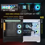 Unitate Semi-tower ATX BitFenix CETO Basic Alb