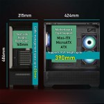 Unitate Semi-tower ATX BitFenix CETO Basic Alb