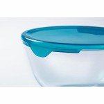 Set de Cutii pentru Prânz Pyrex Transparent Turquoise 5 Piese