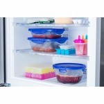 Set de Cutii pentru Prânz Pyrex Cook & Go Albastru Transparent