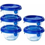 Set de Cutii pentru Prânz Pyrex Transparent 5 Piese