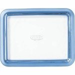 Set de Cutii pentru Prânz Pyrex Albastru Transparent 2,6 L 3 Piese