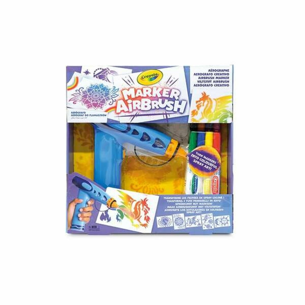 Set pentru desen Crayola Marker Airbrush