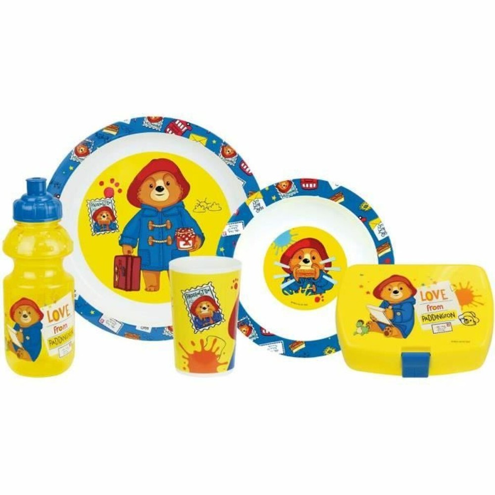 Set de veselă pentru copii Fun House PADDINGTON Multicolor 5 Piese