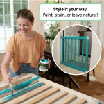 Barieră de siguranță Ingenuity Maro 76-91 cm