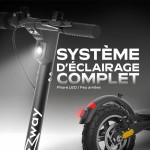 Trotinetă Electrică EZWAY Negru 450 W 25 km/h