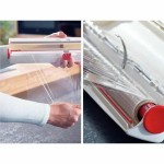 Suport pentru hartie igienică, suport pentru role de bucătărie Leifheit Alb Carton Plastic Film