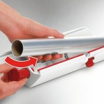 Suport pentru hartie igienică, suport pentru role de bucătărie Leifheit Alb Carton Plastic Film