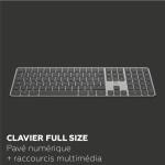 Tastatură Mobility Lab KP430W Gri