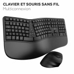 Tastatură și Mouse Mobility Lab Ergo C30W Negru