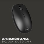 Tastatură și Mouse Mobility Lab CP420W Mini Negru AZERTY