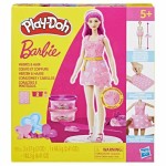 Joc de Plastilină Play-Doh Barbie Hearts & Hair Multicolor