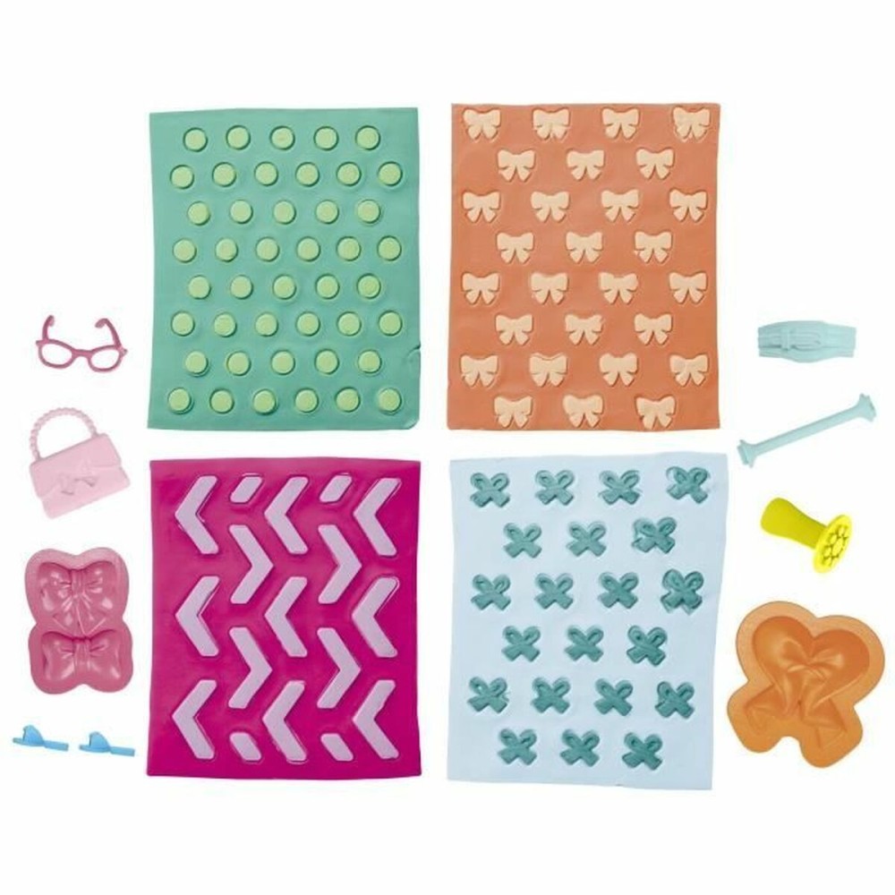 Joc de Plastilină Play-Doh BArbie Pearls & Bows Multicolor