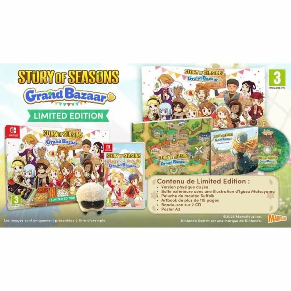 Joc video pentru Switch Just For Games Story of Seasons Grand Bazaar : Limited Edition