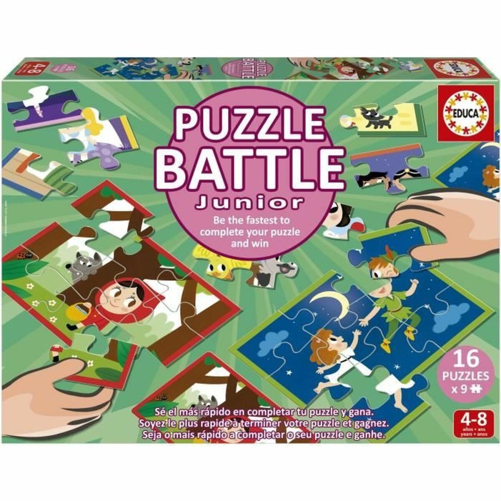 Puzzle Educa Battle Jr Contes 16 Piese