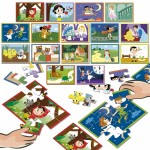 Puzzle Educa Battle Jr Contes 16 Piese