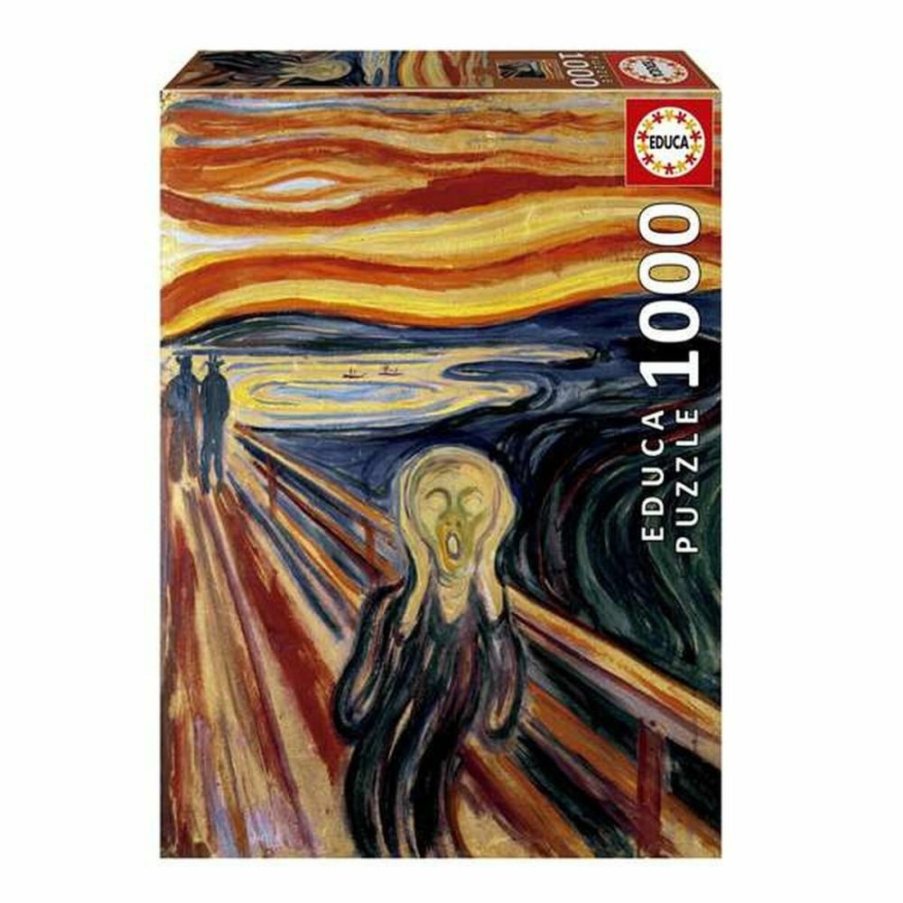 Puzzle Educa 20308 The Scream, Edvard Munch 1000 Piese