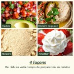 Tocător Cuisinart Gri