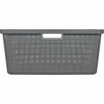 Coș Multifuncțional Curver Gri închis Iută Plastic